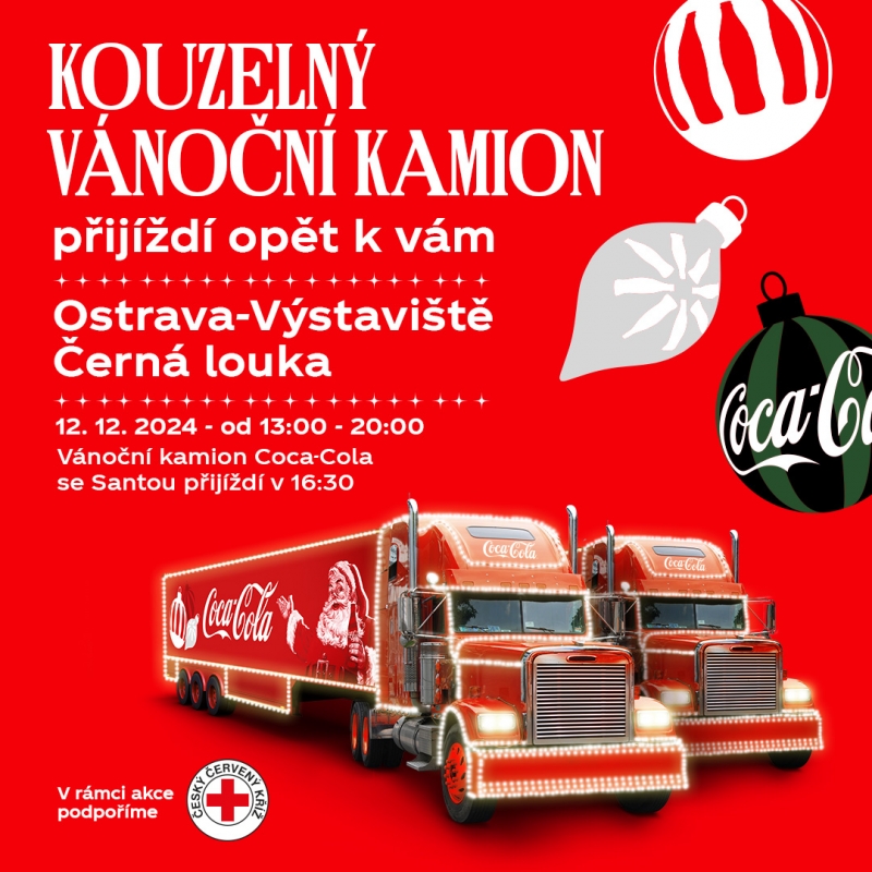 Coca-Cola vánoční kamion